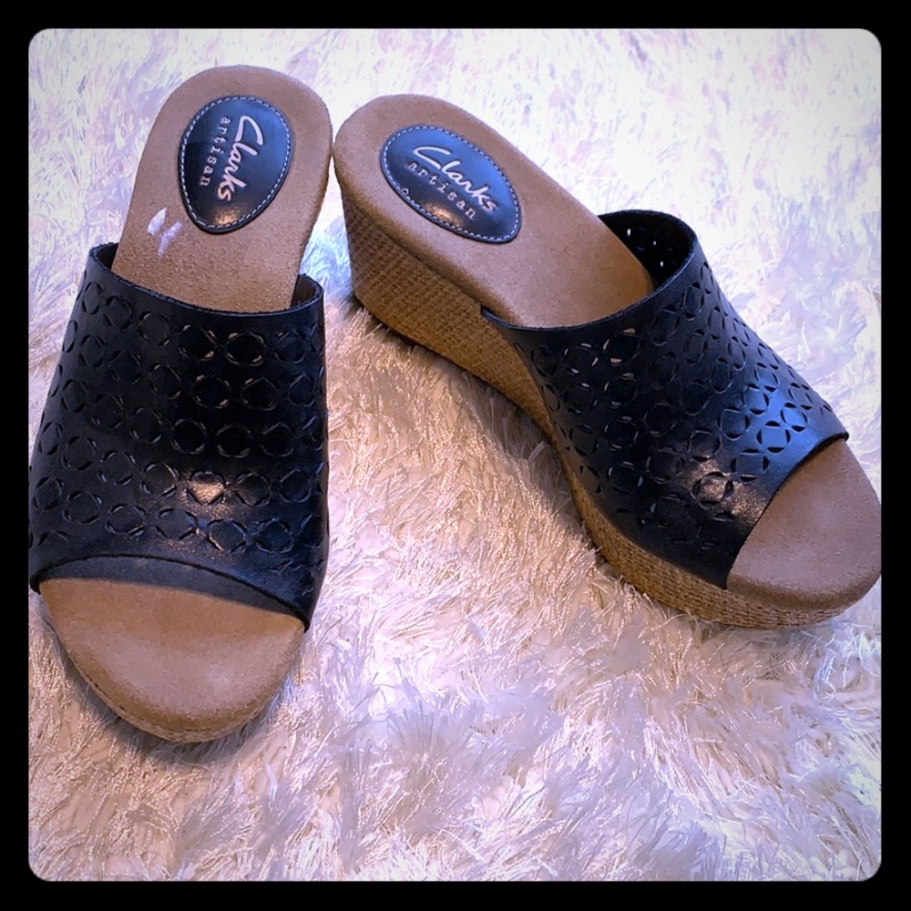 Brand new Clarks wedged